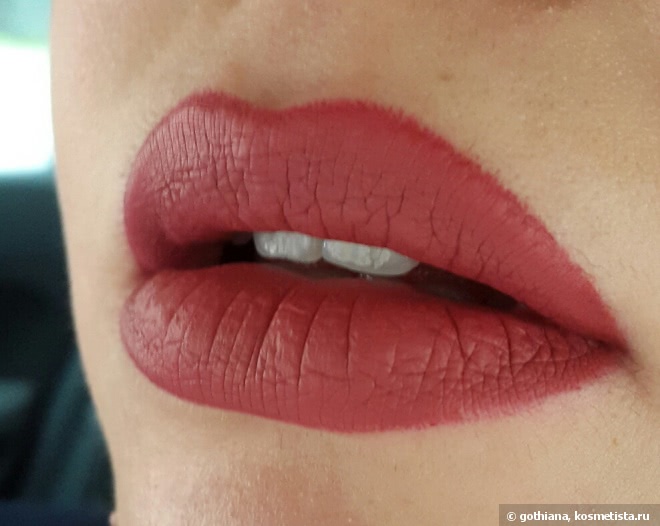Марсалы ннада? Lime Crime liquid matte lipstick в оттенке Riot