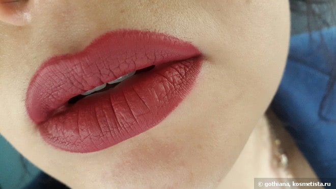 Марсалы ннада? Lime Crime liquid matte lipstick в оттенке Riot