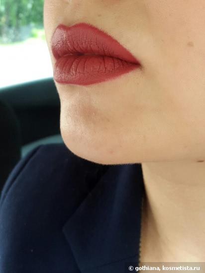 Марсалы ннада? Lime Crime liquid matte lipstick в оттенке Riot