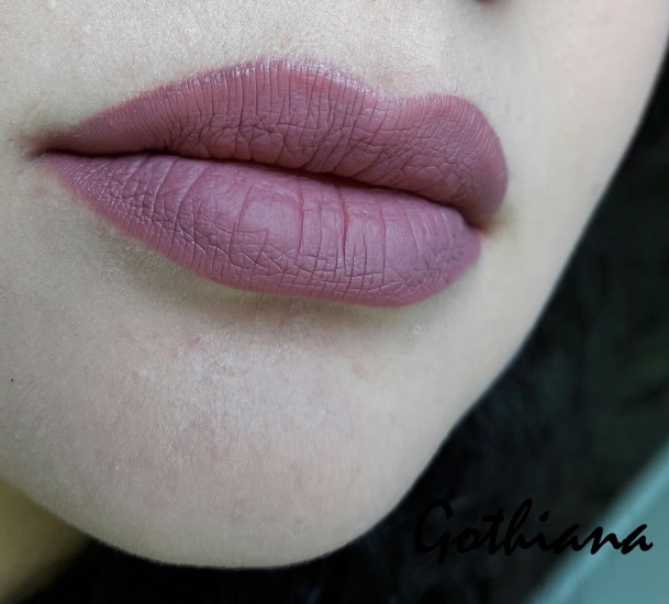 Любимый нюд Lime Crime Velvetines liquid matte lipstick в оттенке Faded