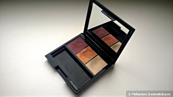 Shiseido Luminizing Satin Eye Color Trio в оттенке RD 299 (Beach Grass)