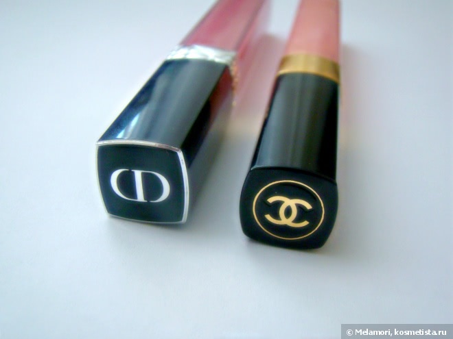 Новинка 2015 - Блеск для губ Dior Rouge Dior Brillant lipshine & care couture color #263 Swan