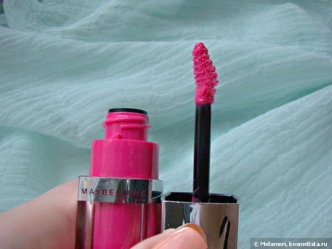 Очередная новинка-2015: жидкая помада Maybelline New York Color Elixir Lip Lacquer № 120 Fuchsia Flouris