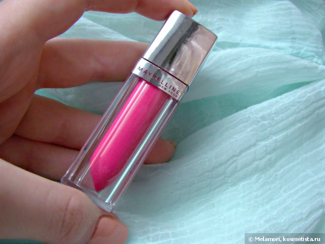 Очередная новинка-2015: жидкая помада Maybelline New York Color Elixir Lip Lacquer № 120 Fuchsia Flouris