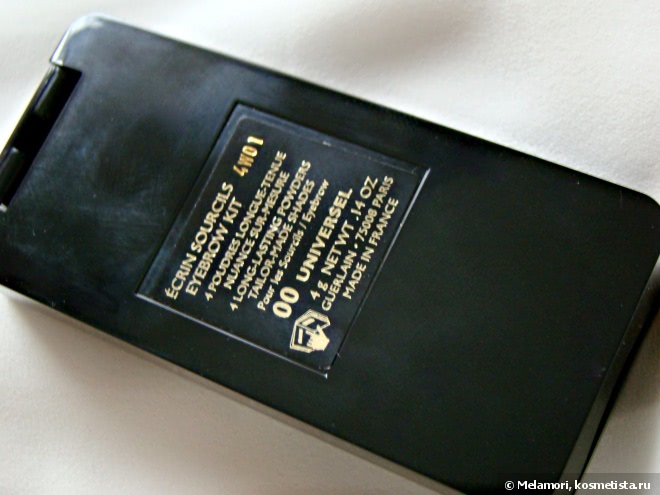 Чем я оформляю брови - тени от Guerlain, кисть от Zoeva, бесцветный гель от Anastasia Beverly Hills
