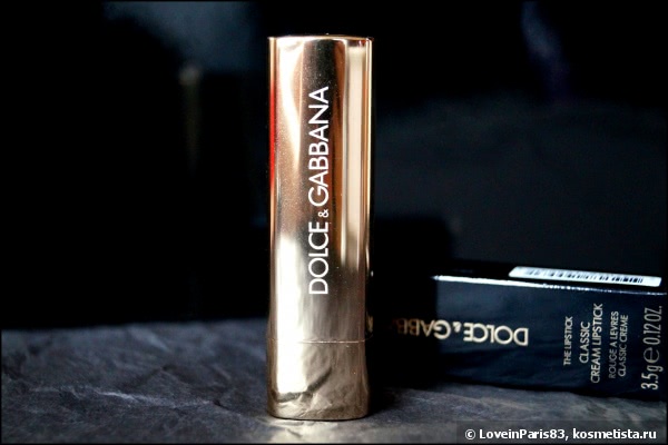 Dolce&Gabbana Classic Cream Lipstick №530 Carnal