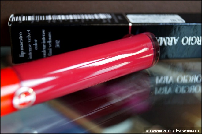 Giorgio Armani Lip Maestro Intense Velvet Color в оттенке 502 Artdeco