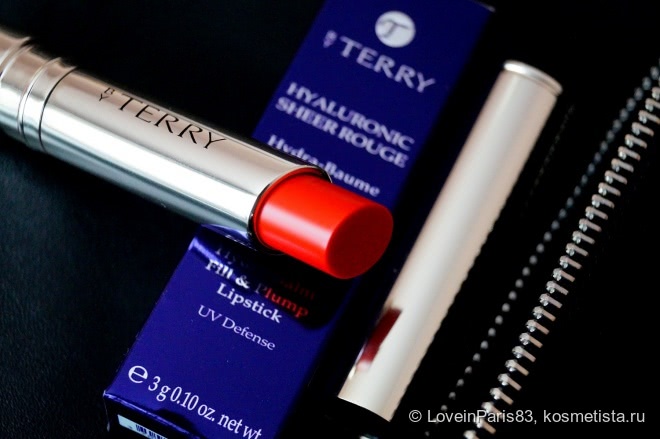 By Terry Hyaluronic Sheer Rouge Hydra-Balm Fill&Plump Lipstick №7 Bang Bang