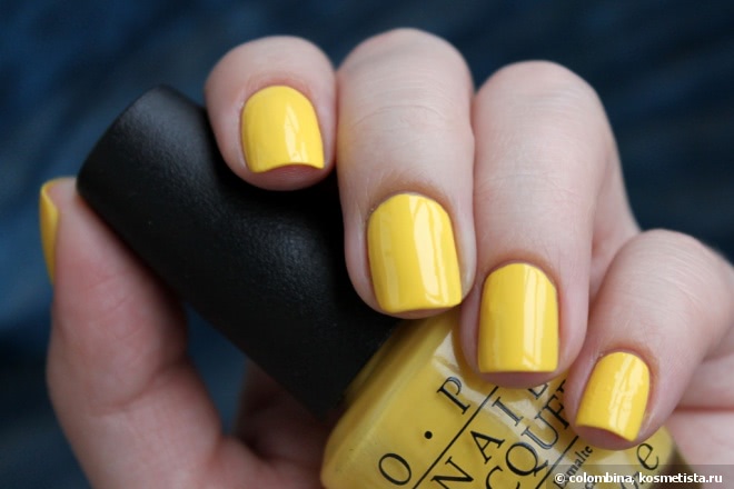 Солнечный OPI Nail Lacquer NL A65 I Just Can't Cope-Acabana