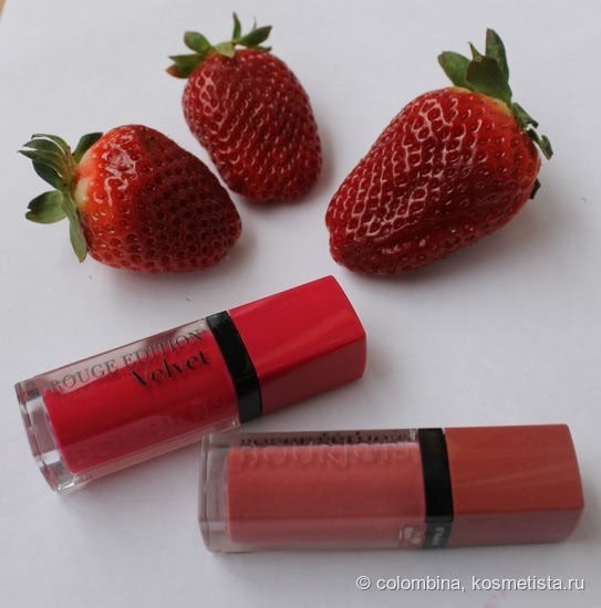 Матовые помады Bourjois Rouge Edition Velvet