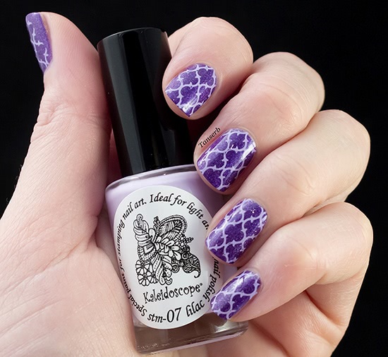 Краска для стемпинга El Corazon Lilac stm-07