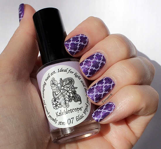 Краска для стемпинга El Corazon Lilac stm-07