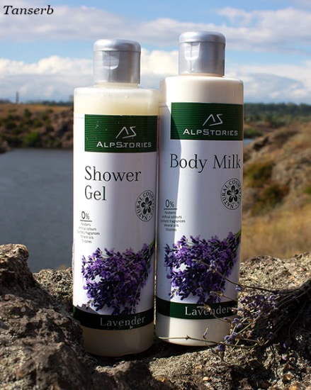 Восхитительная лаванда! Гель для душа и молочко для тела AlpStories Shower Gel & Body Milk Lavander