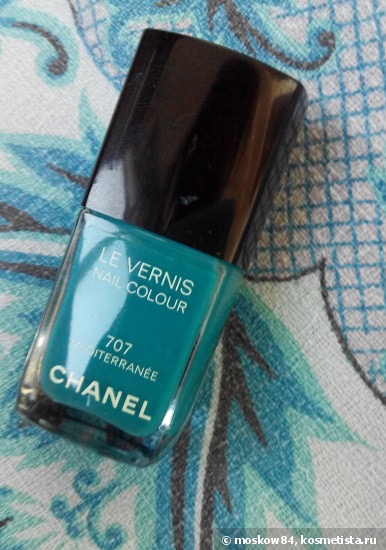 Лето продолжается с Chanel Le Vernis #707 Mediterranee