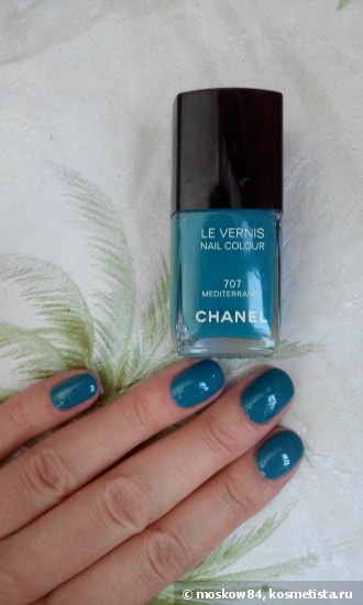 Лето продолжается с Chanel Le Vernis #707 Mediterranee