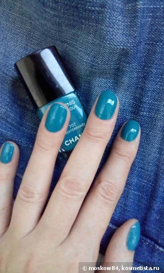 Лето продолжается с Chanel Le Vernis #707 Mediterranee