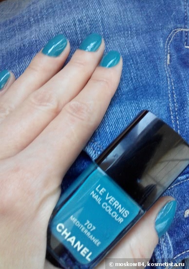 Лето продолжается с Chanel Le Vernis #707 Mediterranee