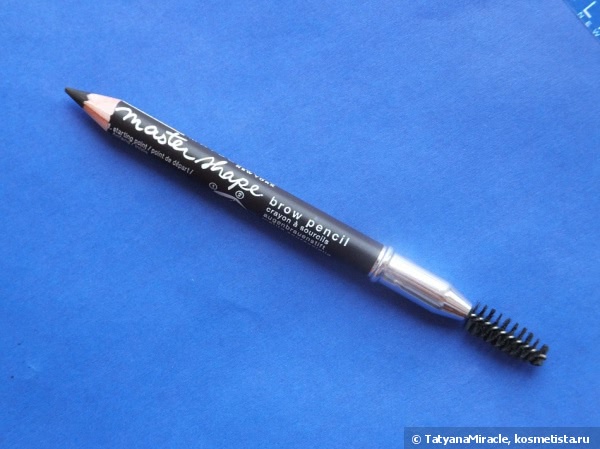 Идеальные брови с карандашом Maybelline New York Master Shape и тушью Maybelline New York Brow Drama