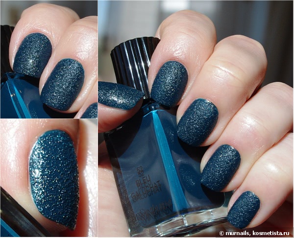 YSL La Laque Couture #52 ‘Bleu Galuchat’