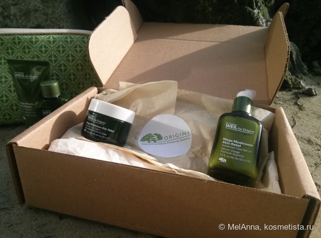 Грибы в помощь коже или Dr. Andrew Weil for Origins Mega-Mushroom сыворотка и крем