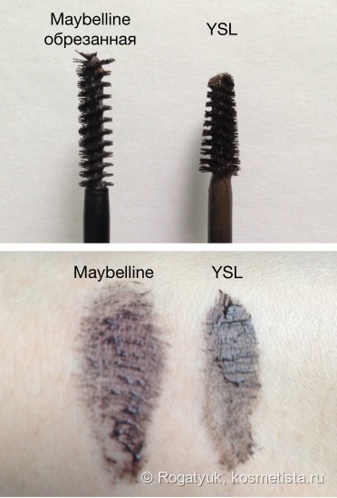 YSL Couture Brow против Maybelline Brow Drama