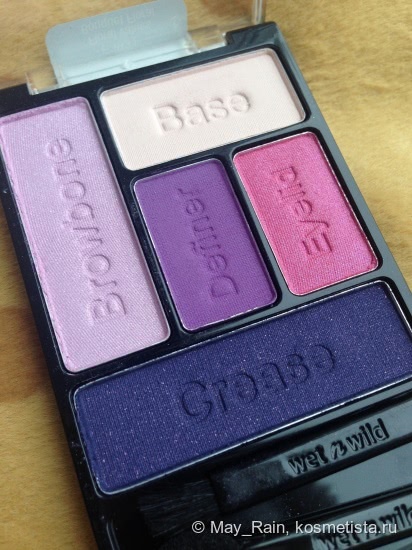 Тени для век Wet'n'wild в оттенке Bouquet Floral Е3931