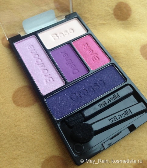 Тени для век Wet'n'wild в оттенке Bouquet Floral Е3931