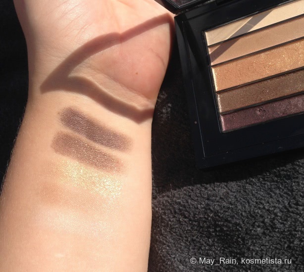 Самая уютная палетка в моей коллекции. MAC BrownLuxe veluxe pearlfusion shadow