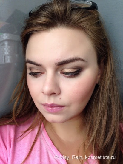 Самая уютная палетка в моей коллекции. MAC BrownLuxe veluxe pearlfusion shadow