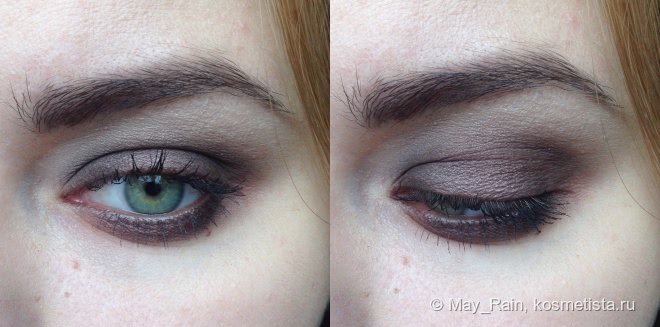 Самая уютная палетка в моей коллекции. MAC BrownLuxe veluxe pearlfusion shadow