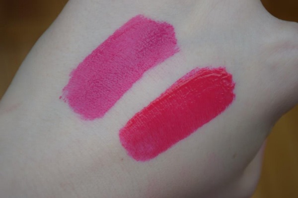 Bourjois Rouge Edition Velvet Lipstick в оттенках 06 Pink Pong и 05 Ole Flamingo