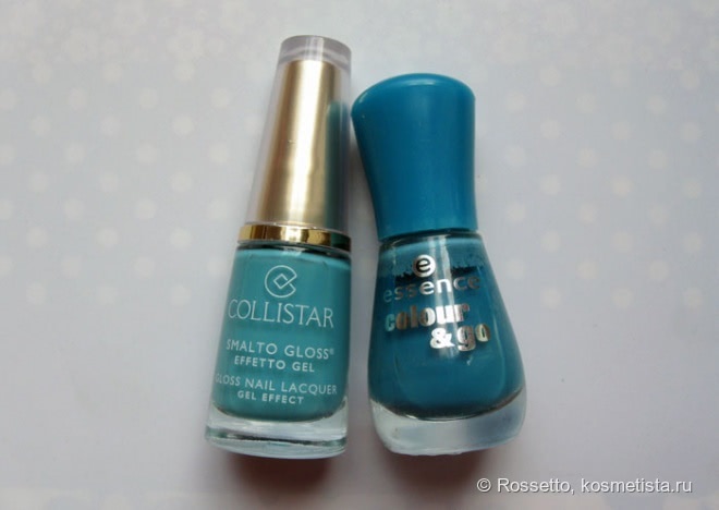 Беззаботная синева: Collistar Gloss Nail Lacquer Gel Effect 568 Azzurro Spensierata