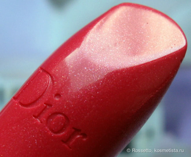Замороженная клубника. Помада Dior Rouge Dior 757 Souveraine