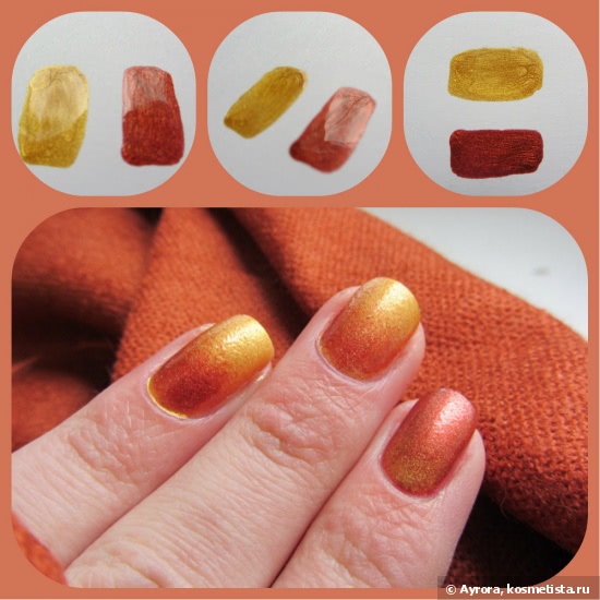Солнечное настроение с лаками Nogotok style Color 181 и Flormar Duo 2x Chrome Nail Enamel dc04