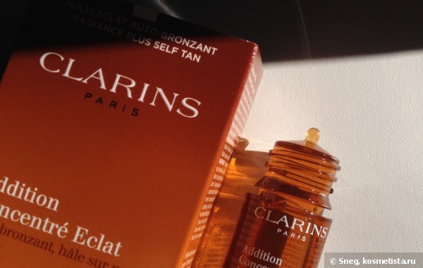 Clarins Radiance-Plus Golden Glow Booster - Концентрат с эффектом искусственного загара