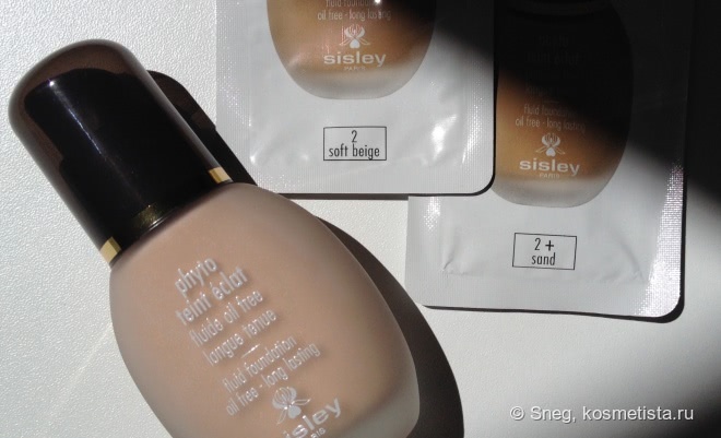 Sisley Phyto-Teint Eclat Oil Free Long Lasting Fluid Fondation - Тональный фитокрем «Сияние» в оттенке 01 ( Ivory )