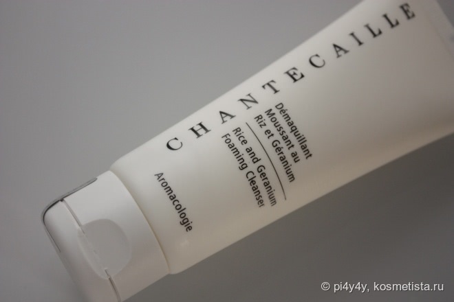 Очищение кожи с Chantecaille Rice and Geranium Foaming Cleanser