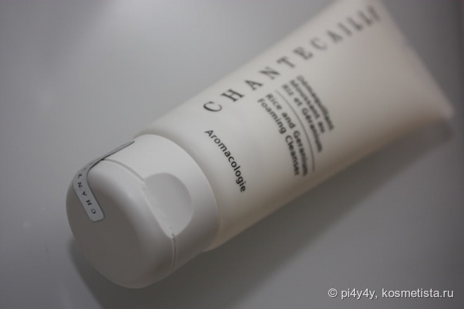 Очищение кожи с Chantecaille Rice and Geranium Foaming Cleanser
