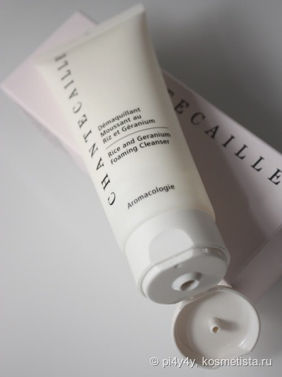 Очищение кожи с Chantecaille Rice and Geranium Foaming Cleanser