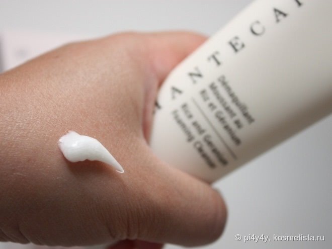 Очищение кожи с Chantecaille Rice and Geranium Foaming Cleanser