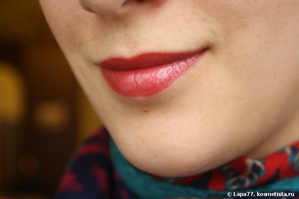 Новый год с Clarins Joli Rouge Long Wearing Moisturizing Lipstick 732 *Grenadine*