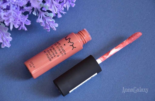 Nyx Soft Matte Lip Cream в оттенке Cannes