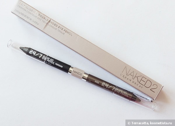 Хотите стойкий карандаш? Он есть - Urban Decay 24/7 Glide-On Double-Ended Eye Pencil Naked 2 Perversion/Pistol
