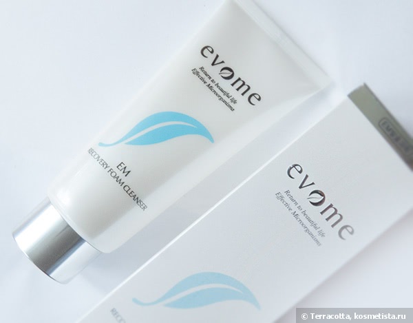 Evome EM Recovery Foam Cleanser