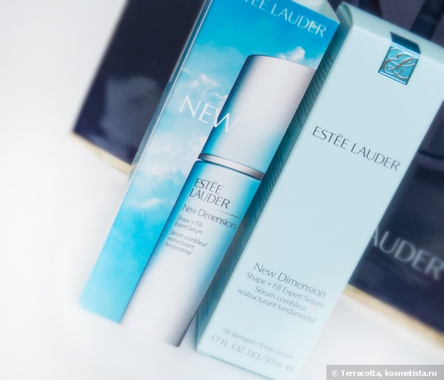Новинка Estee Lauder New Dimension Shape + Fill Expert Serum