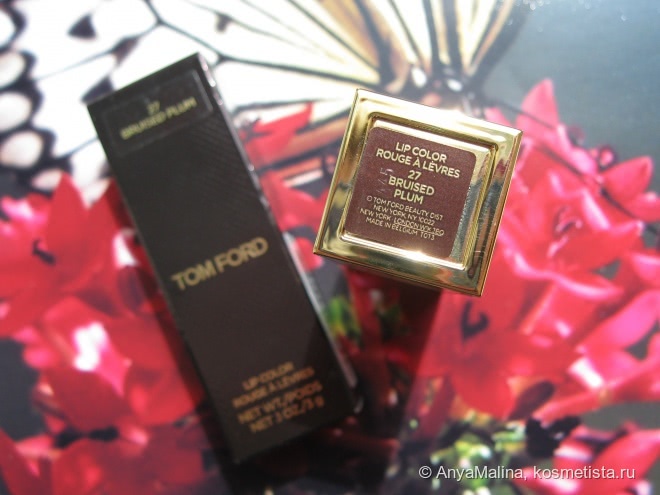 Сливовое вино Tom Ford Lip Color Bruised Plum #27