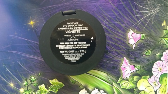 Тени Smashbox photo op eye shadow trio в оттенке Vignette