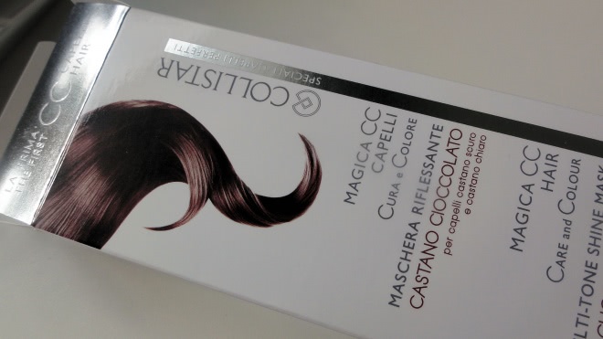 Collistar Magica CC Hair Care and Colour Multi-tone Shine Mask в оттенке Chocolate Brown (for dark brown and light brown hair)