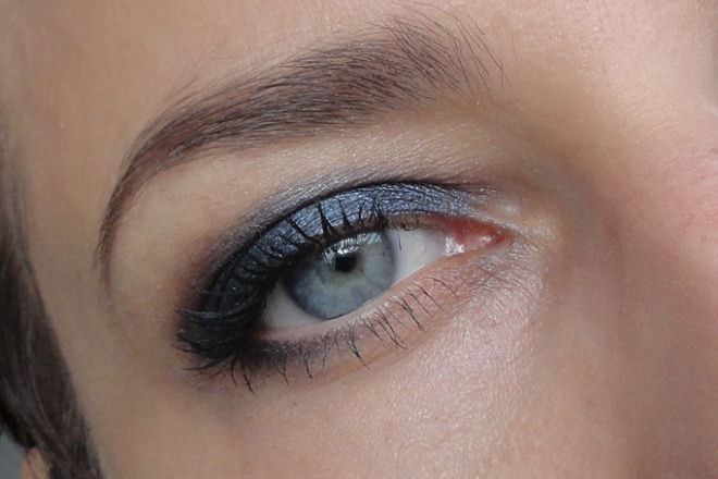 Kiko Make Up Milano Long-Lasting Wet&Dry Use Eyeshadow #215 Midnight Blue