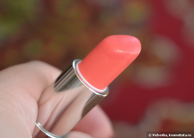 Мой первый коралл Givenchy Rouge Interdit Shine № 11 coral shine